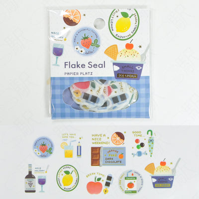 Flake Seal Stickers by Eric Small Things