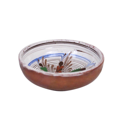 9cm Horezu Stoneware Mini Serving Bowl
