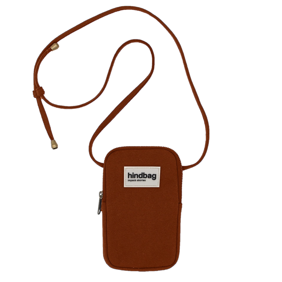 Bill Phone Pouch by hindbag - Chocolate