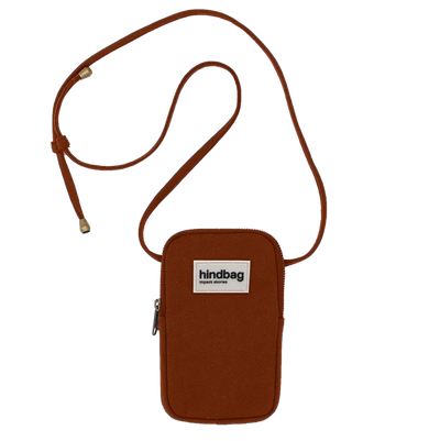 Bill Phone Pouch by hindbag - Chocolate
