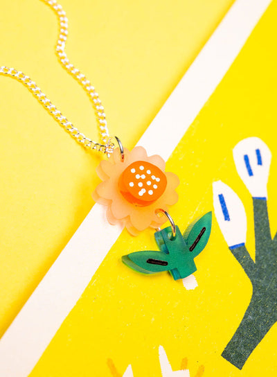 Springtime Flowers Pendant