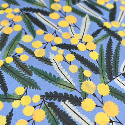 Mimosa Wrapping Paper by Brie Harrison