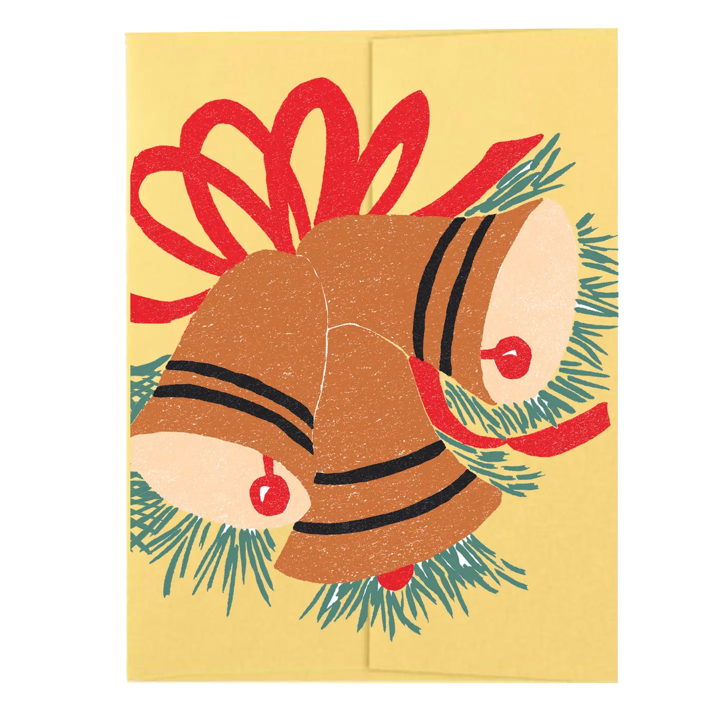 Jingle Bells Die Cut Card