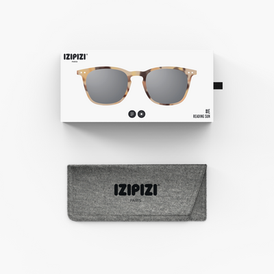 Reading Sunglasses - Design 'E' in Light Tortoise by Izipizi