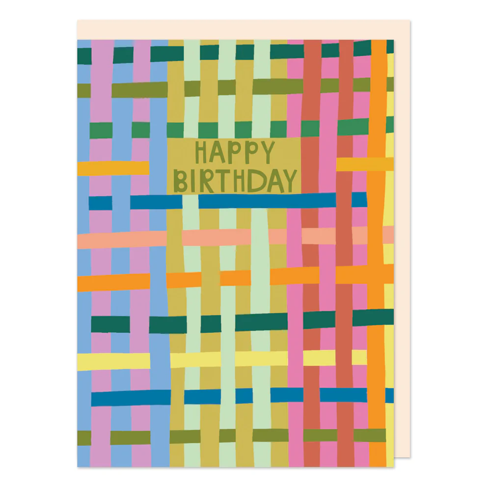 Happy Birthday Quilt Pattern Mini Card
