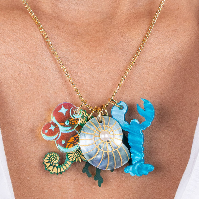 Seaside Charm Pendant Necklace