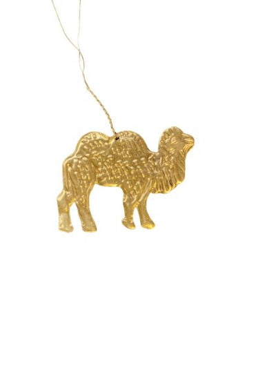 Camel Decoration - Pressed Antique Brass