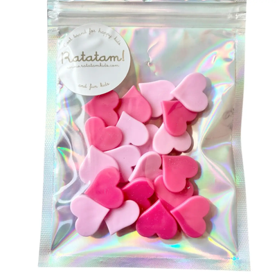 Bike Spoke Decorations - Pink Hearts