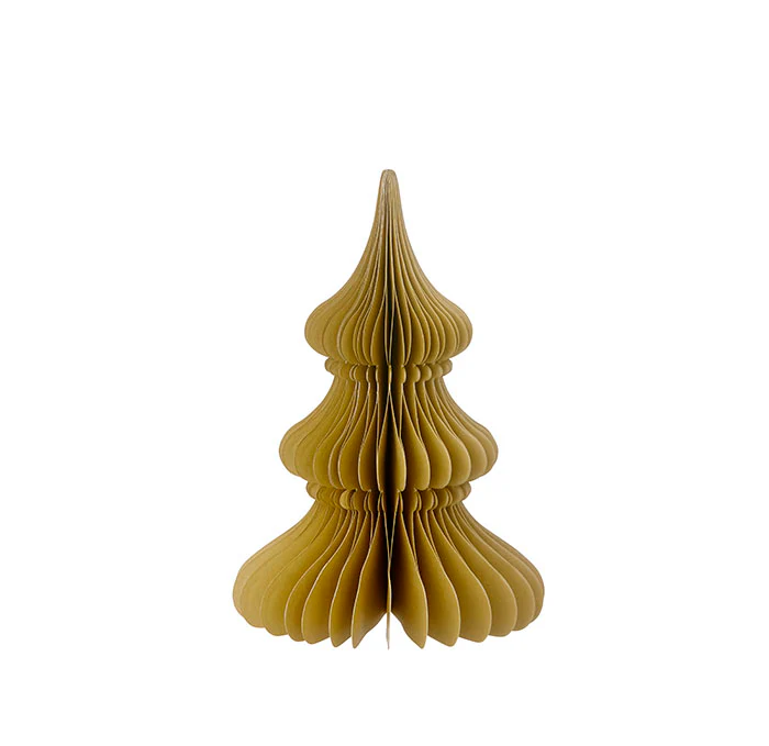 20cm Honeycomb Noble Tree - Ochre
