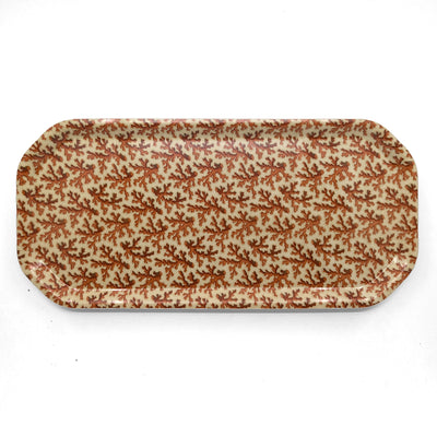 'Seaweed' - Large Octagonal Birch Wood Tray