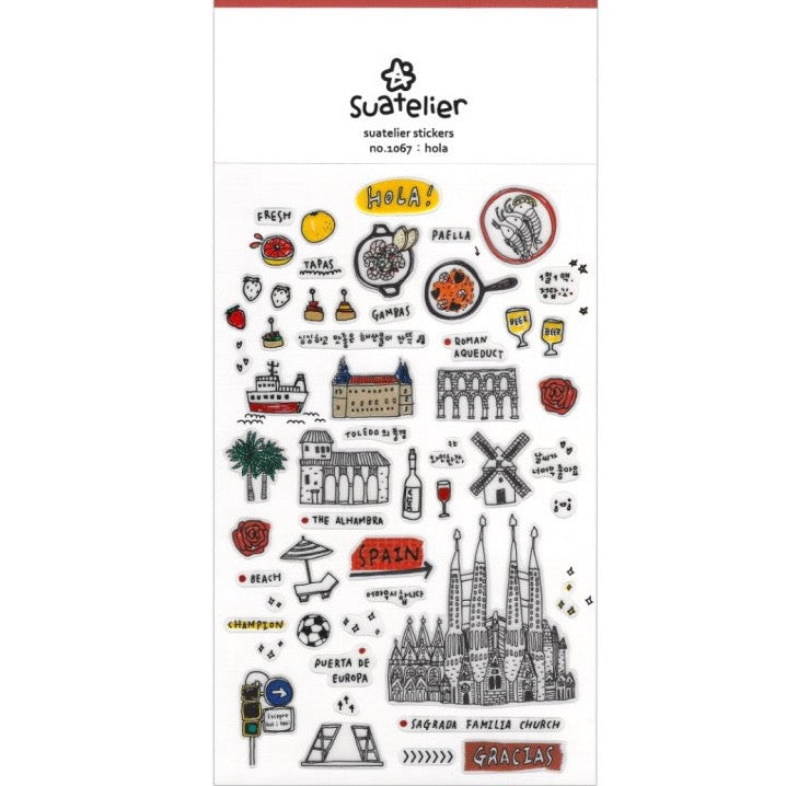 Hola Stickers - 1067 By Suatelier