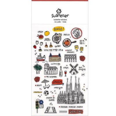 Hola Stickers - 1067 By Suatelier