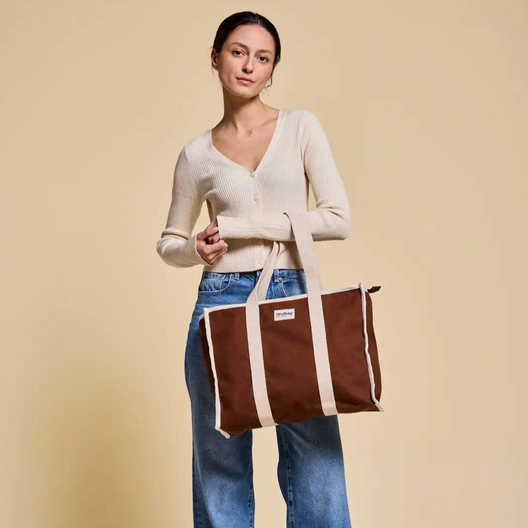Oscar Tote by hindbag - Chocolate