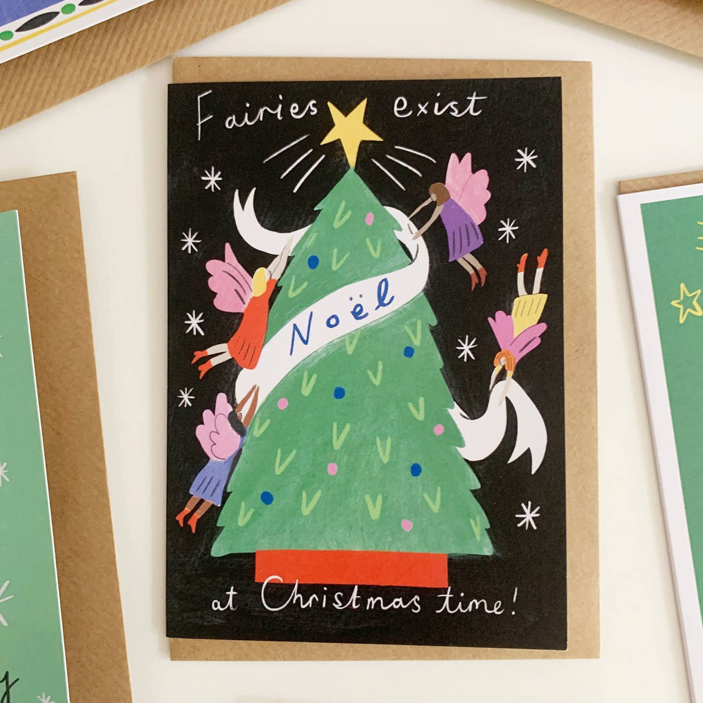 Fairies Exist at Christmas Card