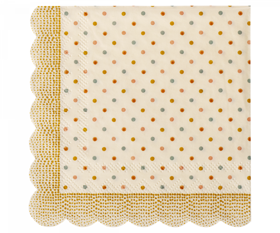 Maileg Napkins - Multi Dots