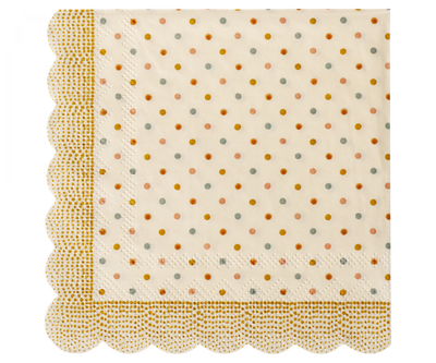 Maileg Napkins - Multi Dots