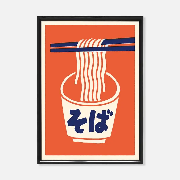 'Soba' A4 Print