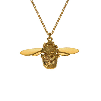 Bumblebee Necklace - Gold Plate