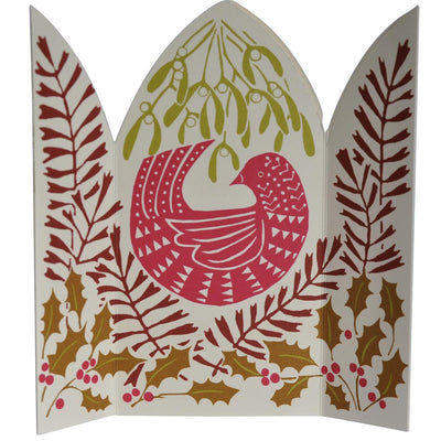 Extra Special Triptych Card - Hidden Winter Bird