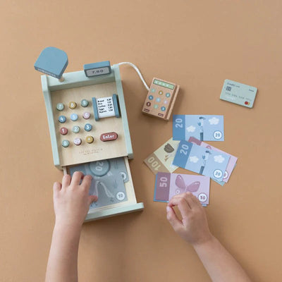 Wooden Toy Cash Register
