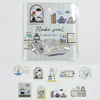 Flake Seal Stickers by Eric Small Things