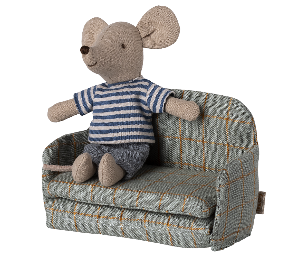 Maileg Mouse Sofa Bed - Checker Design