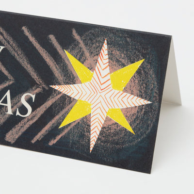 Christmas Shooting Star Card