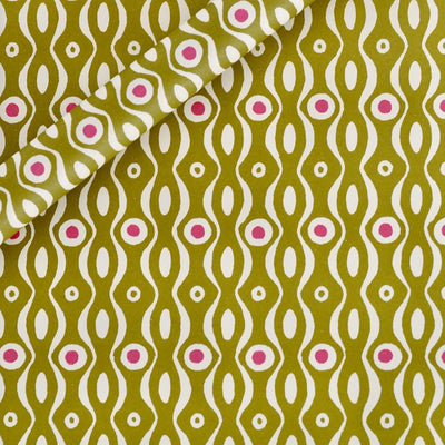 'Persephone' in Olive & Pink Wrapping Paper
