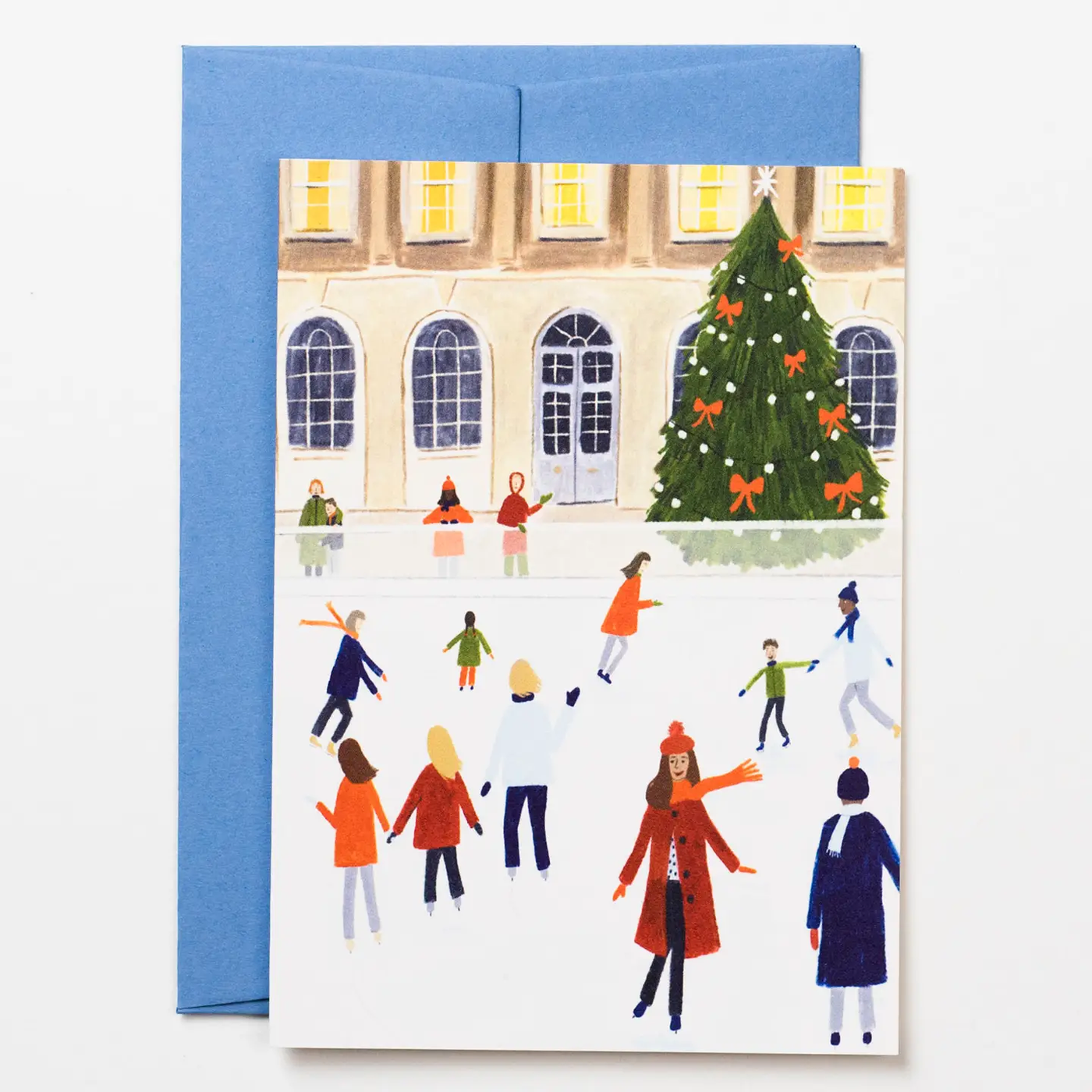 Ice Skaters Card
