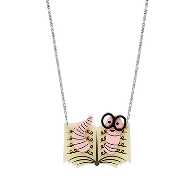 Bookworm Necklace