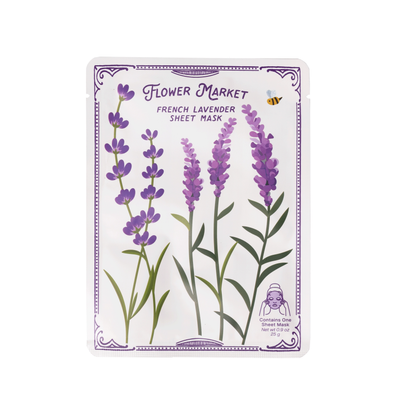 French Lavender Face Mask Sheet