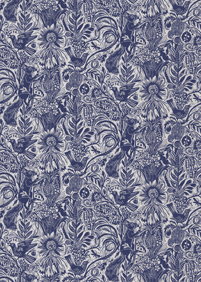 Squirrels & Sunflower Double Sided Wrapping Paper