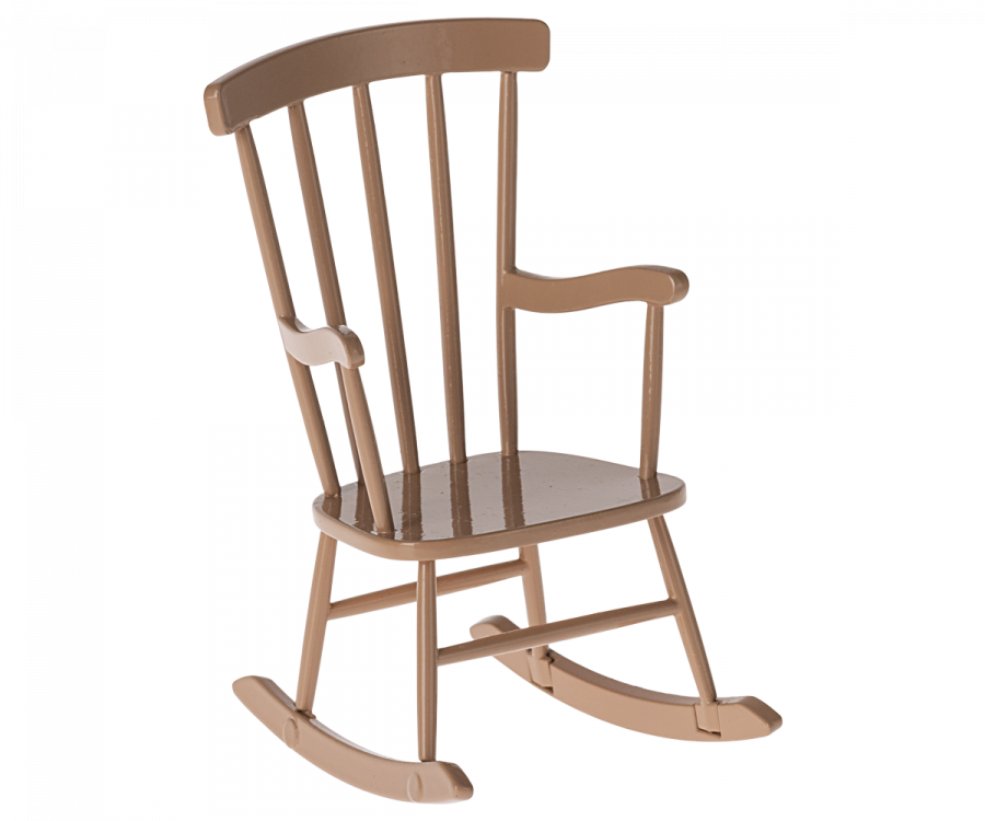 Maileg Mouse Rocking Chair - Dark Powder