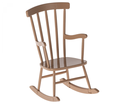 Maileg Mouse Rocking Chair - Dark Powder