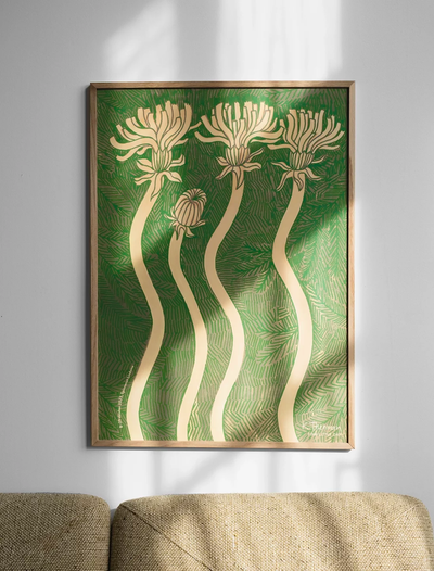 'Maskros' Print by Kristine Thenman 50 x 70cm