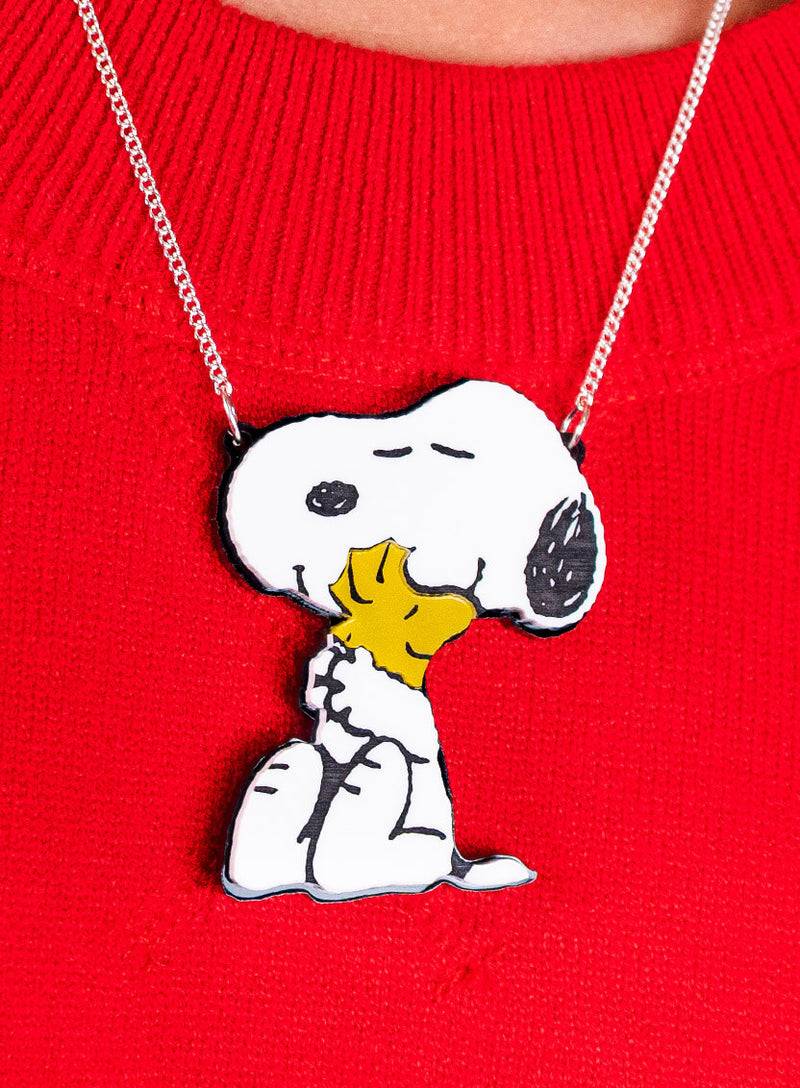 Snoopy and Woodstock Necklace