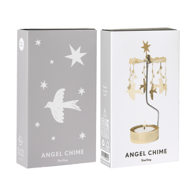 Anglaspel Candle Holder - Gold Starling