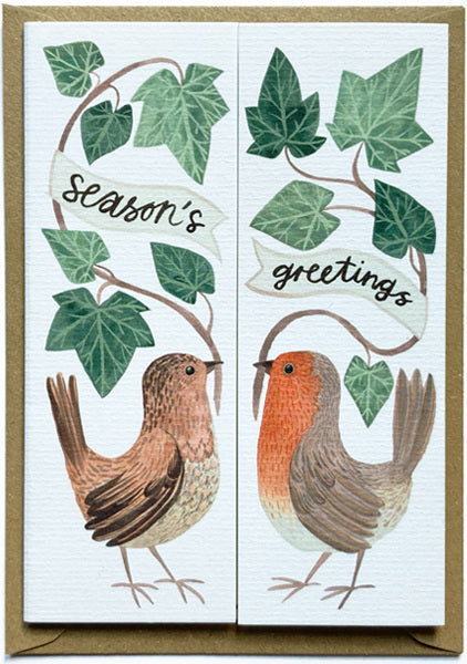Winter Garden Greetings Card