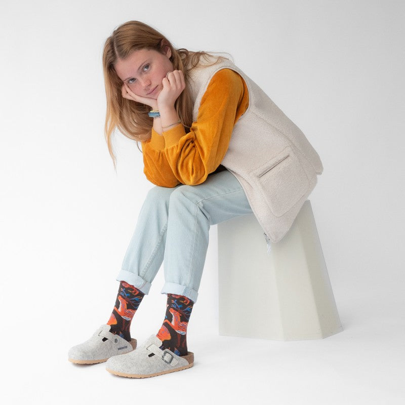 Bonne Maison Socks - Shadow Land Animals
