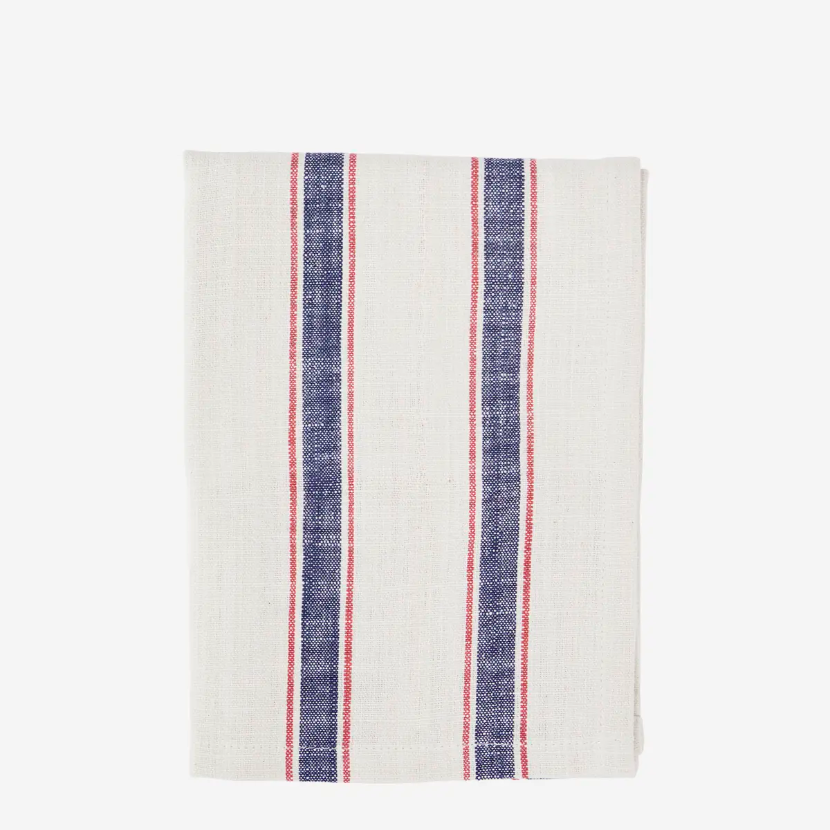 Striped Cotton Kitchen Towel - Blue
