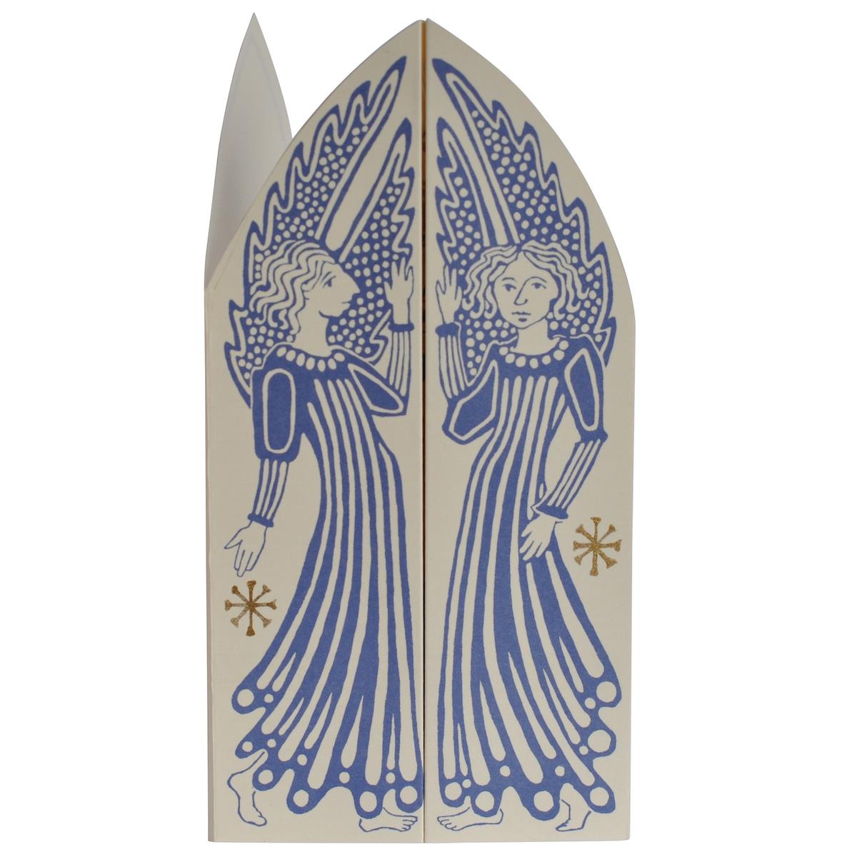 Extra Special Triptych Card - Choir of Angels