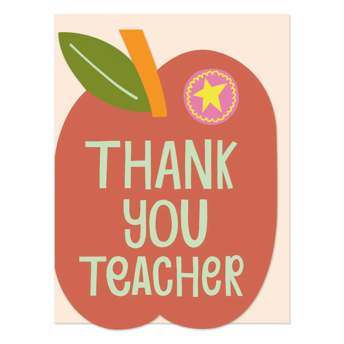Thank You Teacher Apple Card