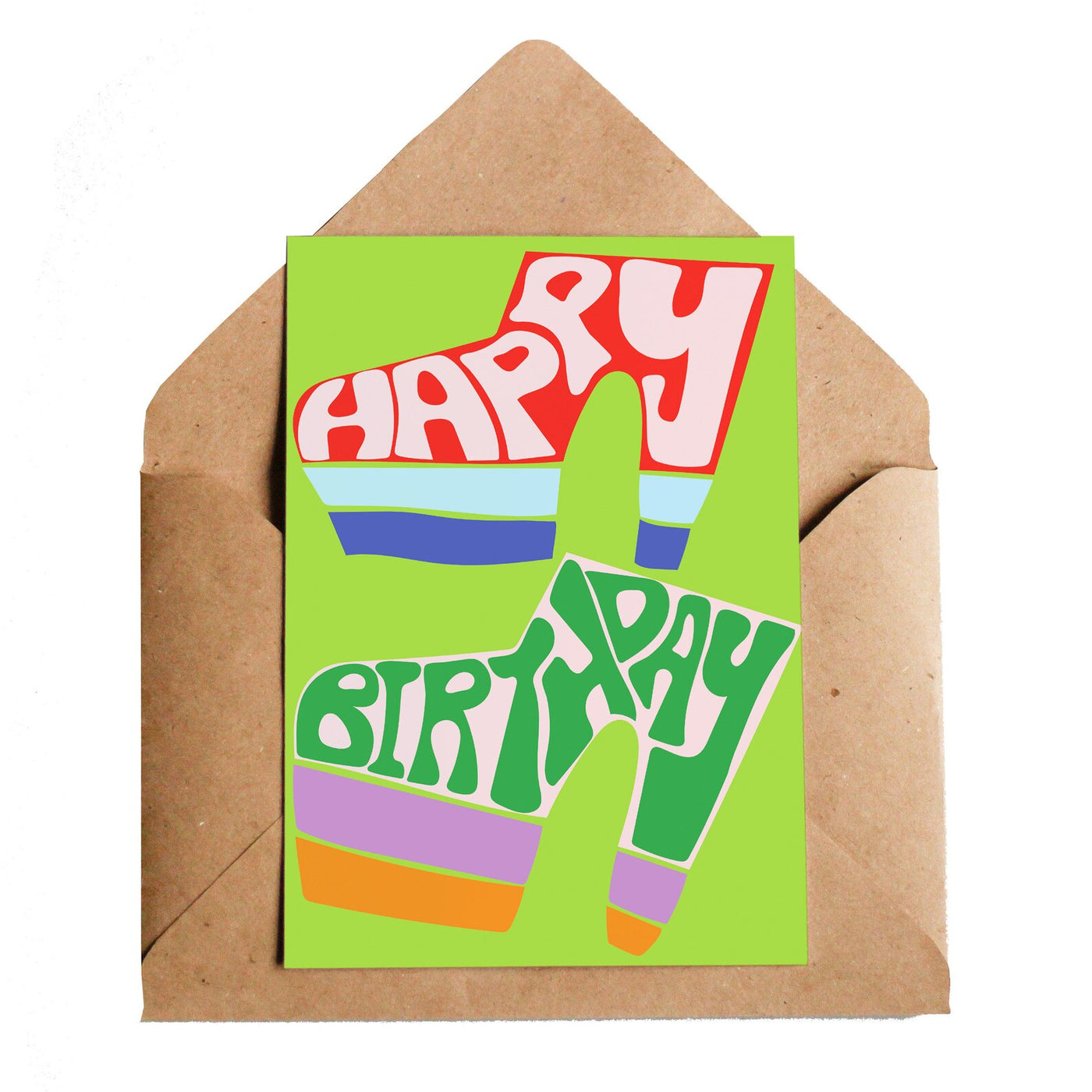 Birthday Boots Card