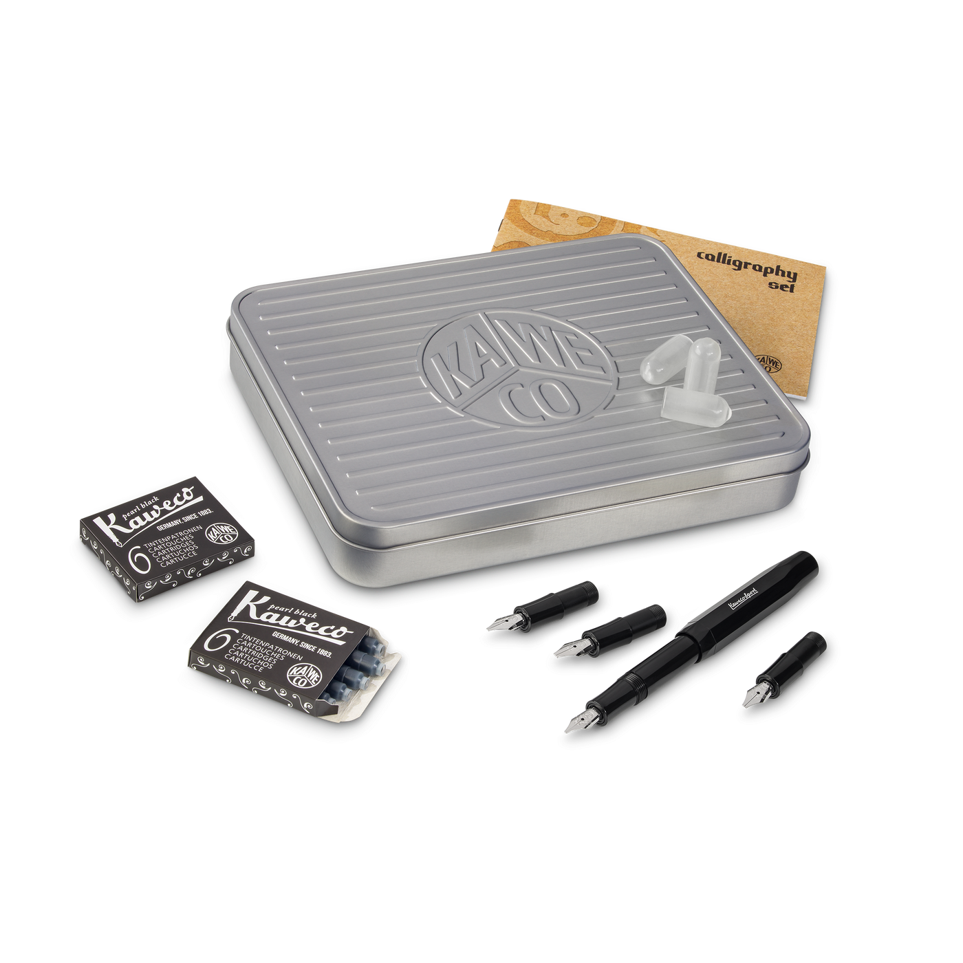 Large Kaweco Sport Calligraphy Set - Black