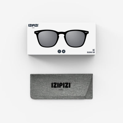 Reading Sunglasses - Design 'E' in Black by Izipizi