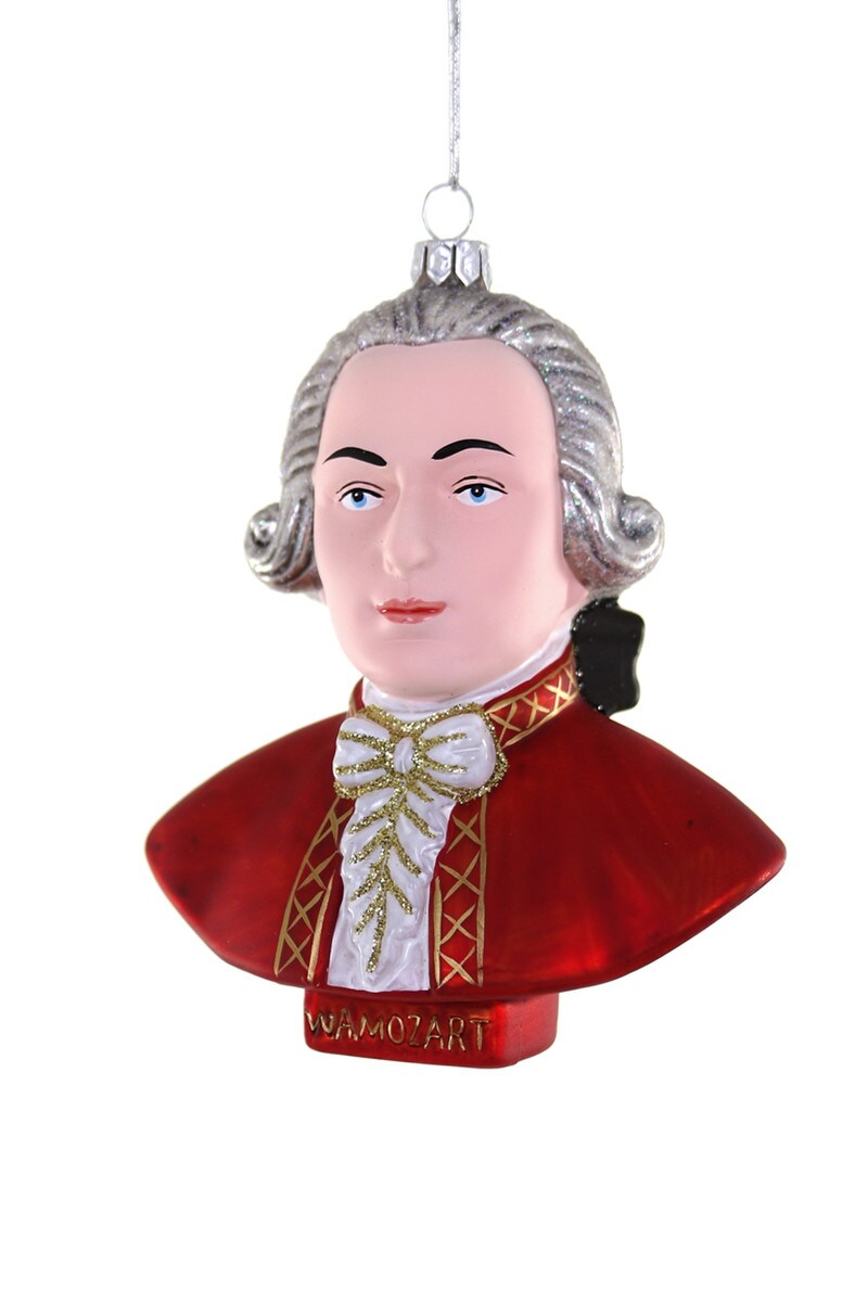 Mozart Glass Tree Decoration