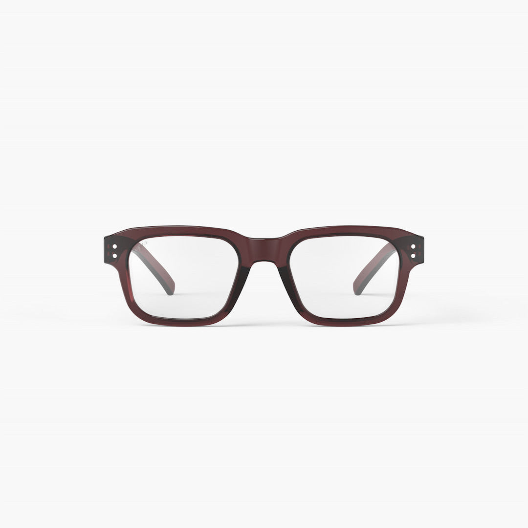 Reading Glasses - Design 'Quote' in Old Leather by Izipizi