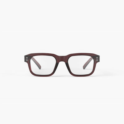 Reading Glasses - Design 'Quote' in Old Leather by Izipizi