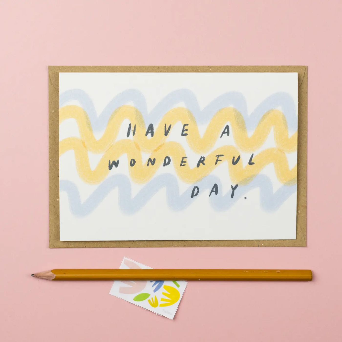 Wonderful Day Waves Card