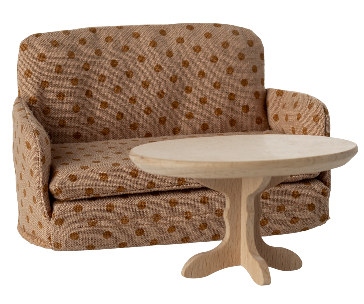 Maileg Mouse Sofa Bed - Dots